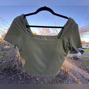 Klassy Network Dusty Green Cropped Brami